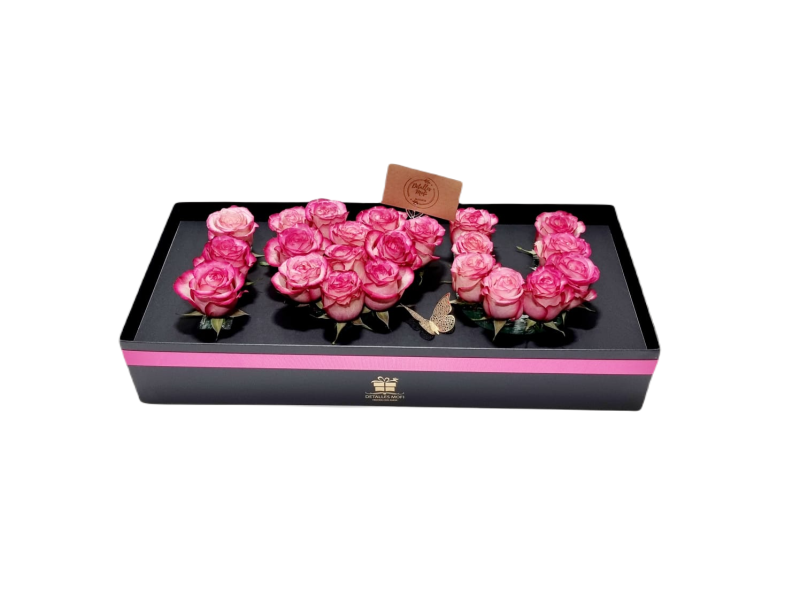 Estuche I LOVE YOU solo Rosas