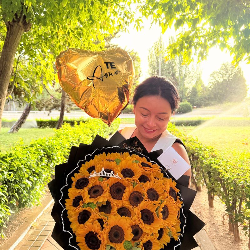 Ramo girasoles